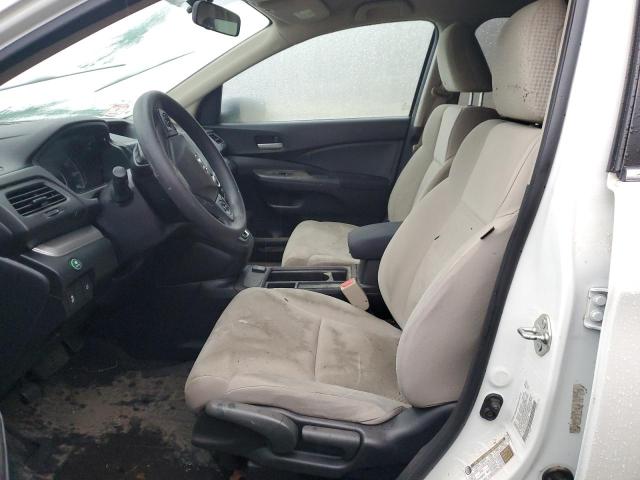 5J6RM4H46GL050754 - 2016 HONDA CR-V SE WHITE photo 7