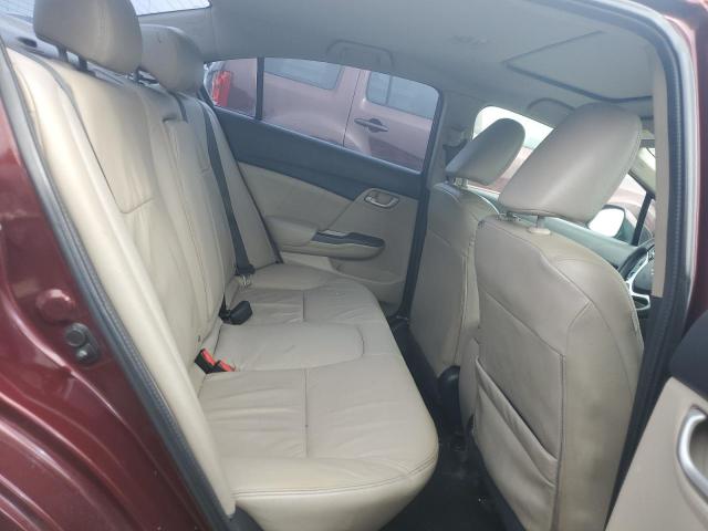 19XFB2F55DE204244 - 2013 HONDA CIVIC LX Bordo foto 10