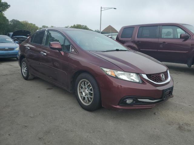 19XFB2F55DE204244 - 2013 HONDA CIVIC LX Bordo foto 4