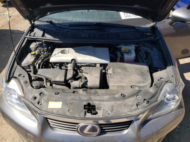 JTHKD5BHXD2148534 - 2013 LEXUS CT 200 GRAY photo 11