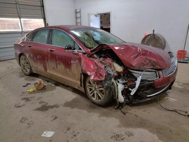 3LN6L2G90DR804186 - 2013 LINCOLN MKZ BURGUNDY photo 4