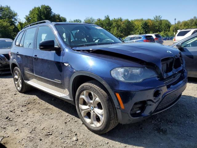 5UXZW0C59BL657683 - 2011 BMW X5 XDRIVE35D BLUE photo 4