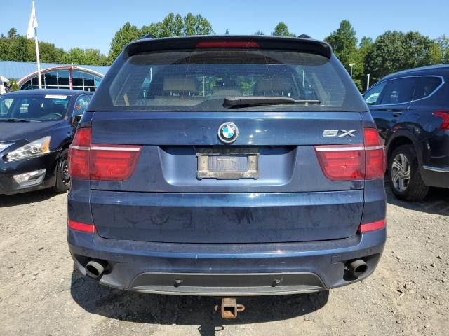 5UXZW0C59BL657683 - 2011 BMW X5 XDRIVE35D BLUE photo 6