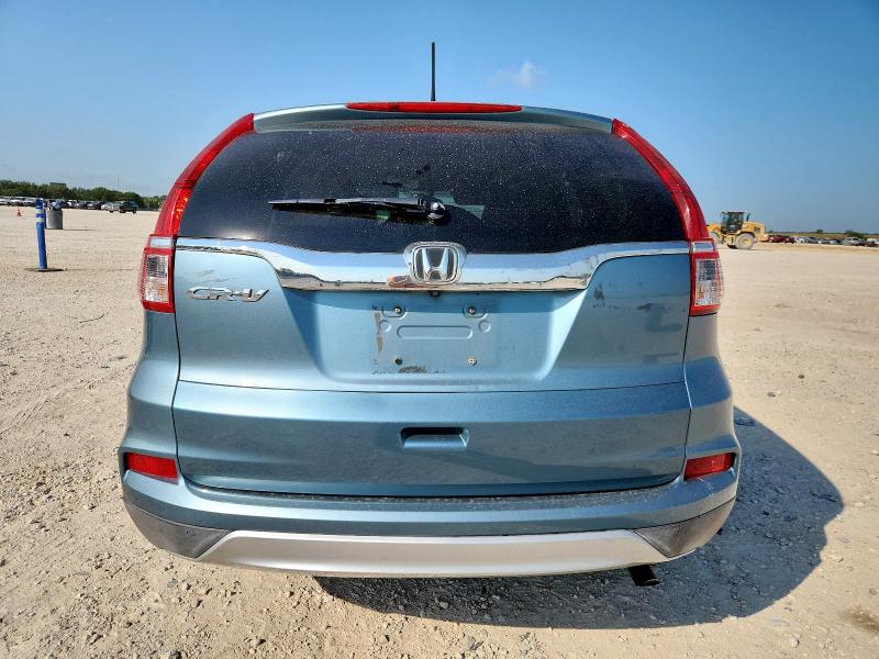 2HKRM3H51GH504440 - 2016 HONDA CR-V EX BLUE photo 6