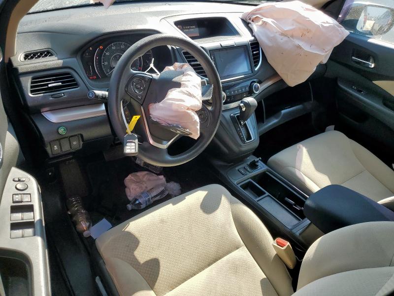 2HKRM3H51GH504440 - 2016 HONDA CR-V EX BLUE photo 8