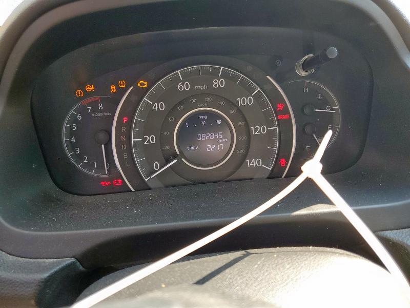 2HKRM3H51GH504440 - 2016 HONDA CR-V EX BLUE photo 9