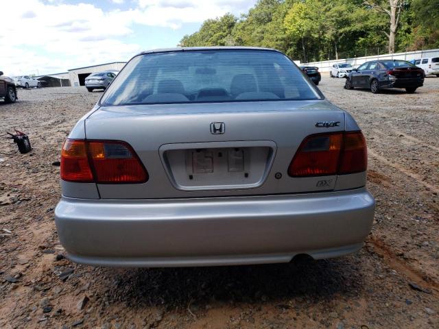 2HGEJ6617XH539860 - 1999 HONDA CIVIC BASE SILVER photo 6