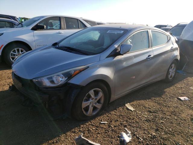 5NPDH4AE4FH548235 - 2015 HYUNDAI ELANTRA SE SILVER photo 1