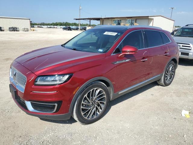 2LMPJ6L97KBL36898 - 2019 LINCOLN NAUTILUS RESERVE MAROON photo 1