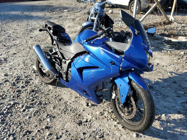 JKAEXMJ169DA22488 - 2009 KAWASAKI EX250 J BLUE photo 1