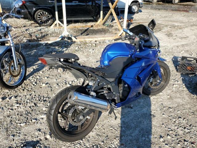 JKAEXMJ169DA22488 - 2009 KAWASAKI EX250 J BLUE photo 4