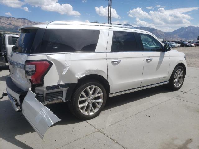 1FMJK1MT4JEA56340 - 2018 FORD EXPEDITION MAX PLATINUM WHITE photo 3