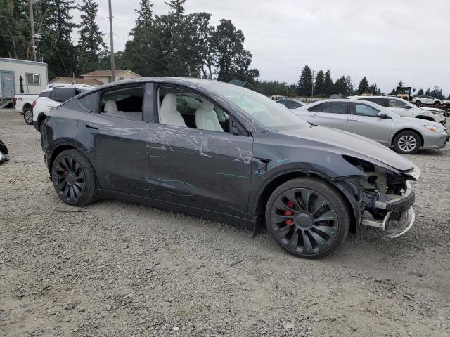 7SAYGDEF9SF308939 - 2025 TESLA MODEL Y CHARCOAL photo 4