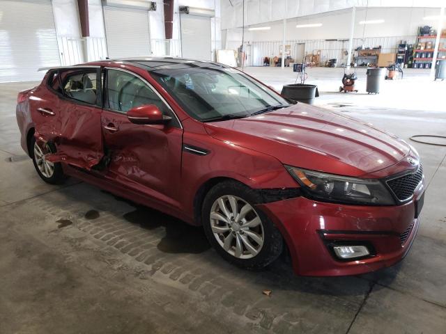 5XXGN4A72EG292453 - 2014 KIA OPTIMA EX RED photo 4