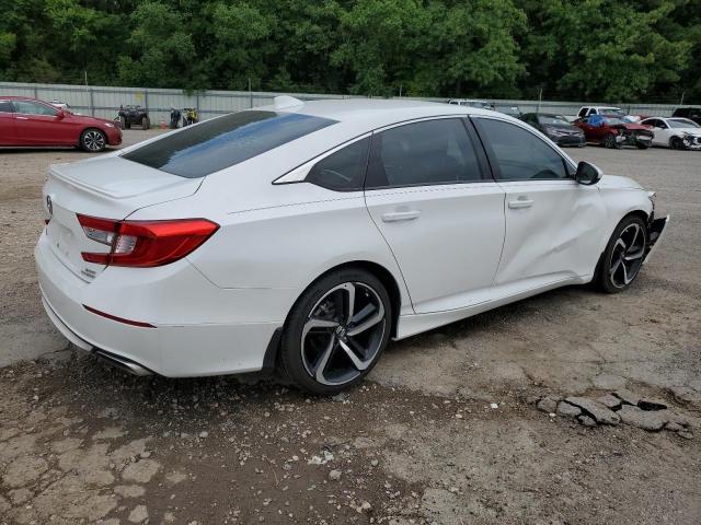 1HGCV2F35LA020496 - 2020 HONDA ACCORD SPORT WHITE photo 3