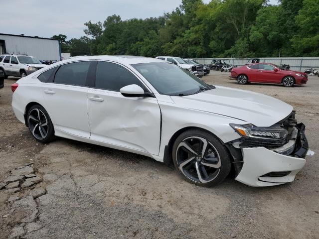 1HGCV2F35LA020496 - 2020 HONDA ACCORD SPORT WHITE photo 4