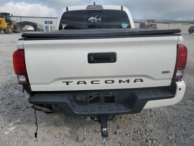 3TMAZ5CN0JM057179 - 2018 TOYOTA TACOMA DOUBLE CAB WHITE photo 6