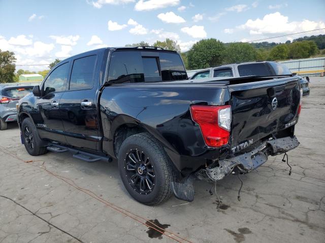 1N6AA1ED2MN510827 - 2021 NISSAN TITAN SV BLACK photo 2