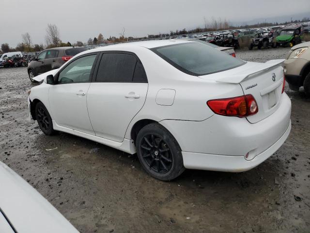 1NXBU40E09Z044162 - 2009 TOYOTA COROLLA BASE WHITE photo 2