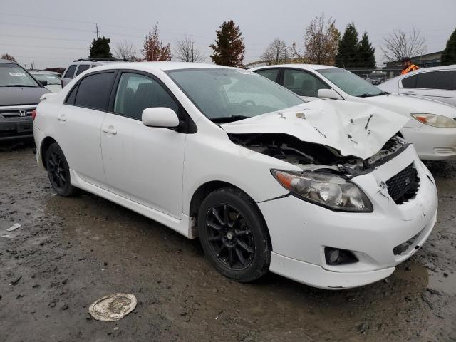 1NXBU40E09Z044162 - 2009 TOYOTA COROLLA BASE WHITE photo 4