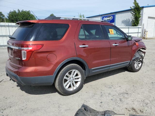 1FM5K7D81EGC44890 - 2014 FORD EXPLORER XLT RED photo 3