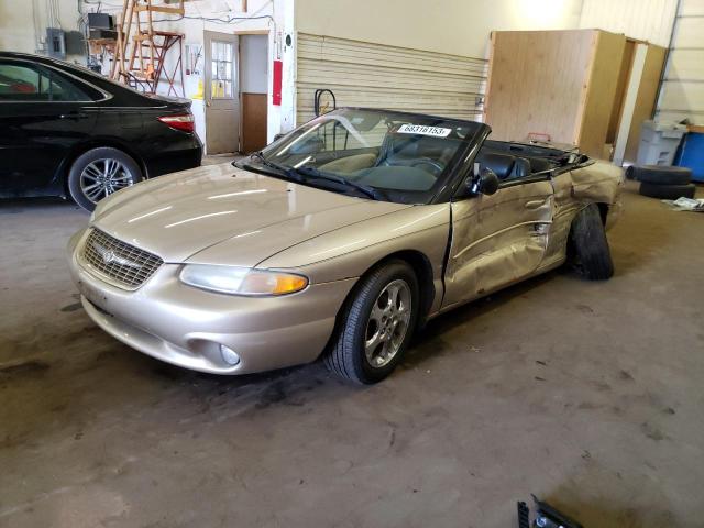 3C3EL55H7YT305927 - 2000 CHRYSLER SEBRING JXI GOLD photo 1