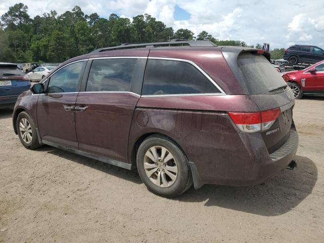 5FNRL5H47FB022820 - 2015 HONDA ODYSSEY EX MAROON photo 2