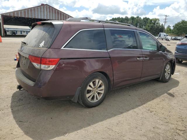 5FNRL5H47FB022820 - 2015 HONDA ODYSSEY EX MAROON photo 3