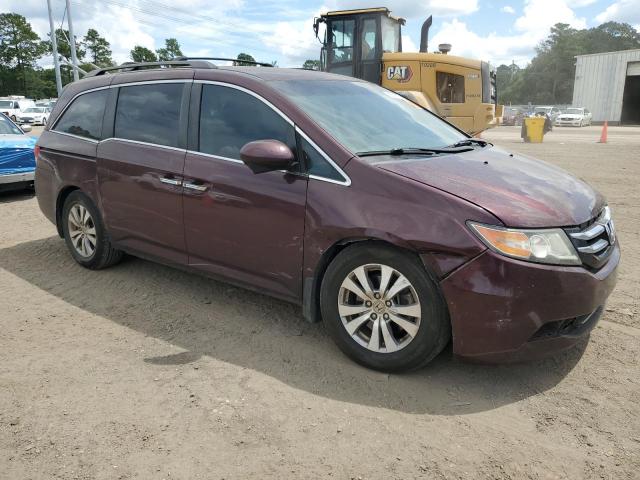 5FNRL5H47FB022820 - 2015 HONDA ODYSSEY EX MAROON photo 4