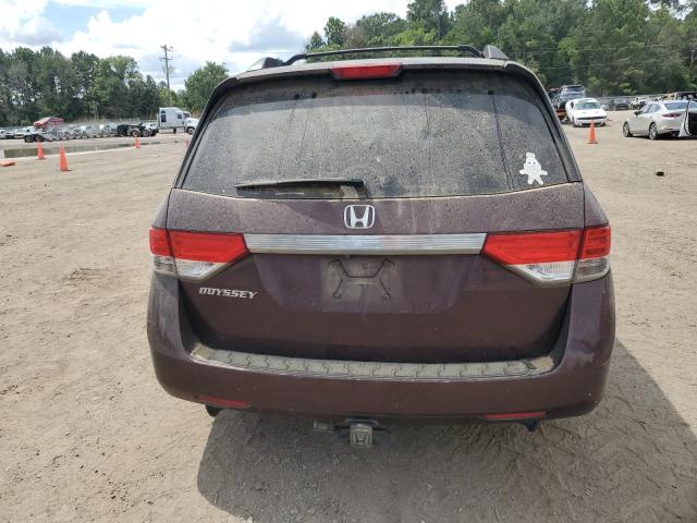 5FNRL5H47FB022820 - 2015 HONDA ODYSSEY EX MAROON photo 6
