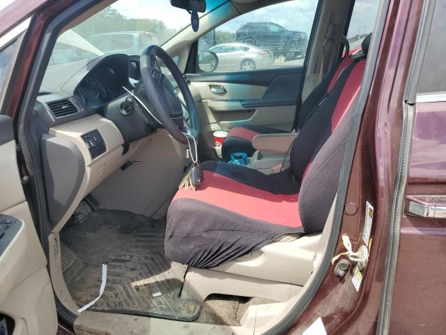 5FNRL5H47FB022820 - 2015 HONDA ODYSSEY EX MAROON photo 7