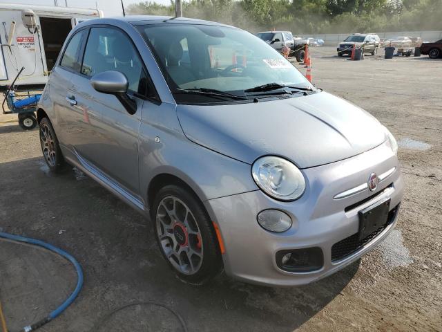 3C3CFFBR2FT623551 - 2015 FIAT 500 SPORT SILVER photo 4