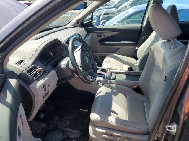 5FNYF6H56KB066660 - 2019 HONDA PILOT EXL GRAY photo 7