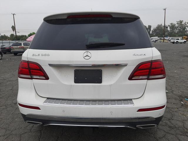 4JGDA5HBXHA947078 - 2017 MERCEDES-BENZ GLE 350 4MATIC WHITE photo 6