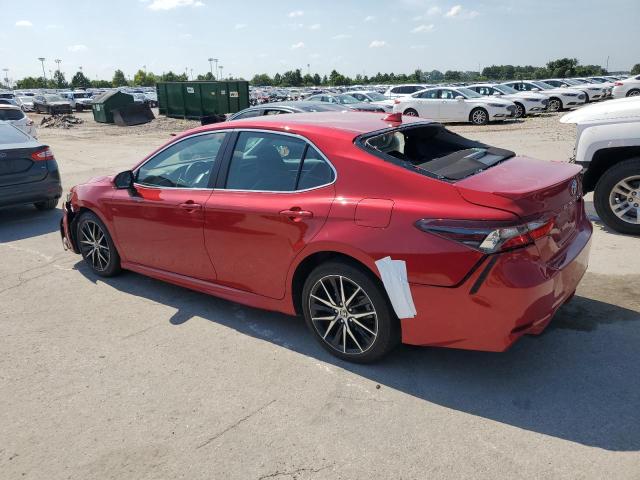 4T1T11AK5RU240503 - 2024 TOYOTA CAMRY SE NIGHT SHADE RED photo 2