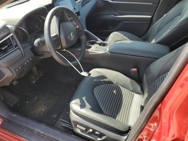 4T1T11AK5RU240503 - 2024 TOYOTA CAMRY SE NIGHT SHADE RED photo 7