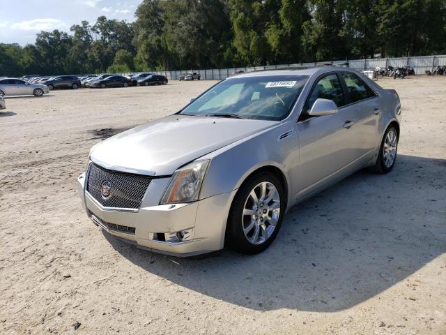 1G6DP57V580123609 - 2008 CADILLAC CTS HI FEATURE V6 SILVER photo 1