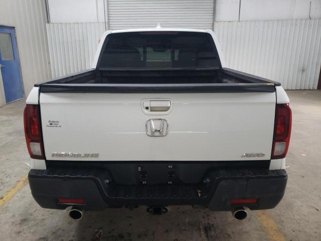 5FPYK3F57NB007416 - 2022 HONDA RIDGELINE RTL Weiß Foto 6