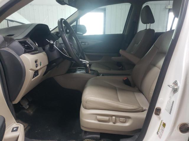 5FPYK3F57NB007416 - 2022 HONDA RIDGELINE RTL Weiß Foto 7