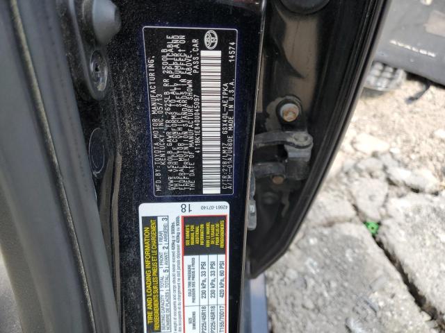 4T1BK1EB4DU045097 - 2013 TOYOTA AVALON BASE BLACK photo 12