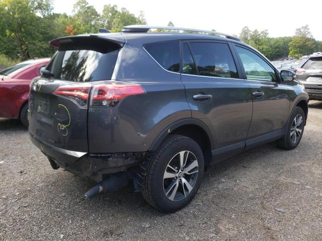 2T3ZFREV6JW517721 - 2018 TOYOTA RAV4 LE GRAY photo 3