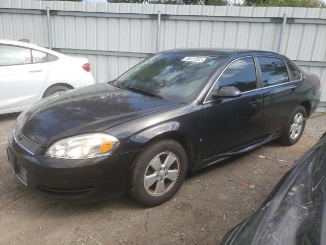 2G1WT57K291127171 - 2009 CHEVROLET IMPALA 1LT BLACK photo 1