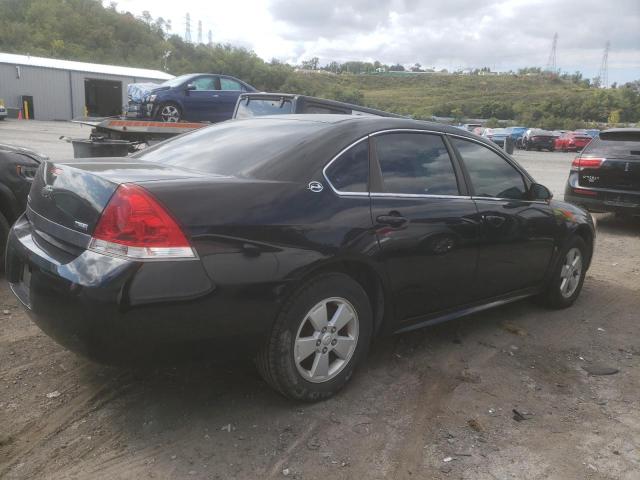 2G1WT57K291127171 - 2009 CHEVROLET IMPALA 1LT BLACK photo 3