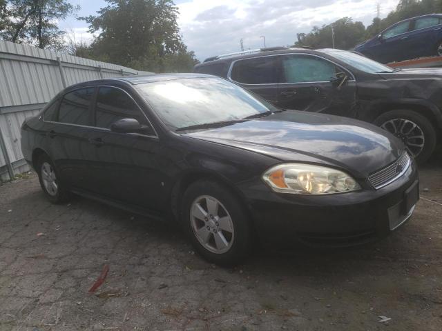 2G1WT57K291127171 - 2009 CHEVROLET IMPALA 1LT BLACK photo 4