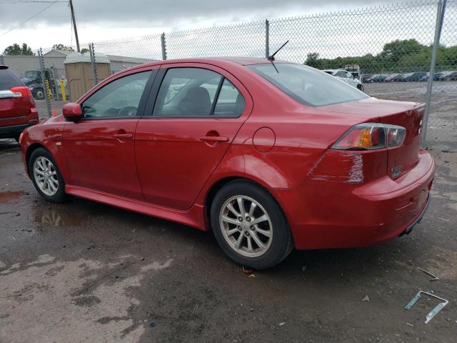 JA32U2FU7BU018623 - 2011 MITSUBISHI LANCER ES/ES SPORT RED photo 2