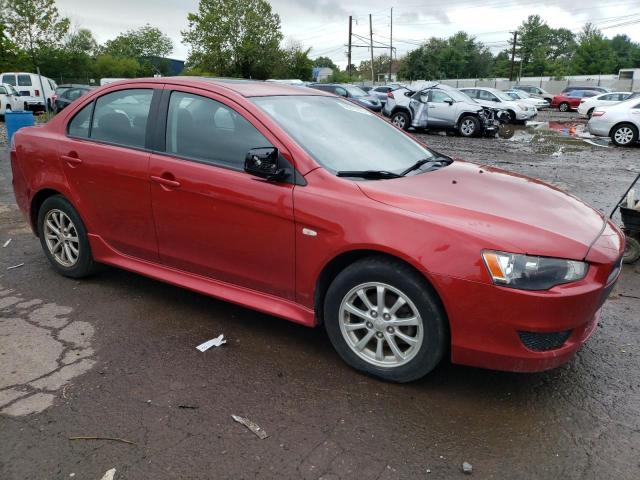 JA32U2FU7BU018623 - 2011 MITSUBISHI LANCER ES/ES SPORT RED photo 4