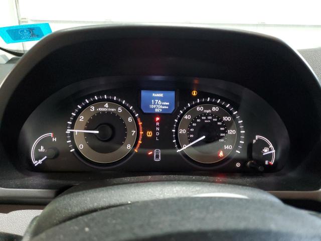 5FNRL5H95EB021370 - 2014 HONDA ODYSSEY TOURING WHITE photo 9