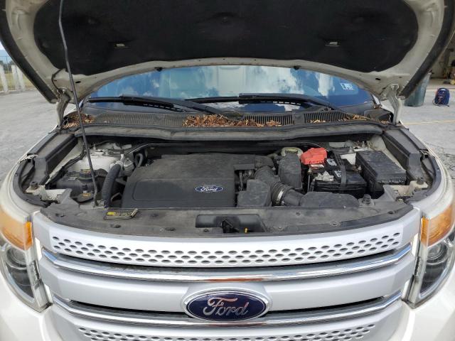 1FMHK8D84CGA70488 - 2012 FORD EXPLORER XLT WHITE photo 12