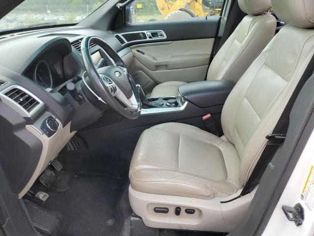 1FMHK8D84CGA70488 - 2012 FORD EXPLORER XLT WHITE photo 7