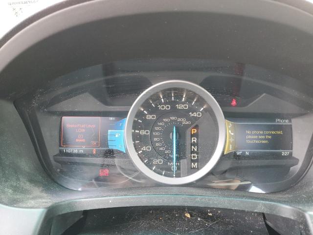 1FMHK8D84CGA70488 - 2012 FORD EXPLORER XLT WHITE photo 9